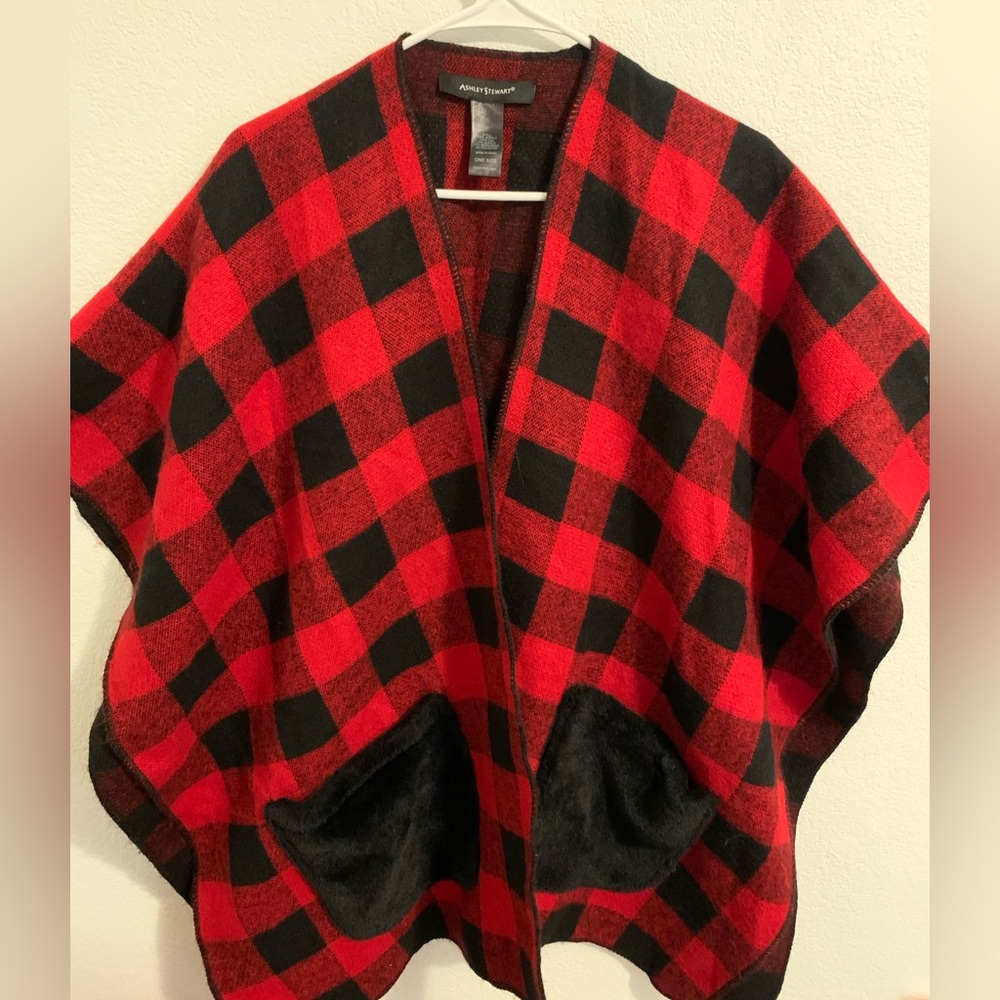Plaid Checkered Wrap Blanket